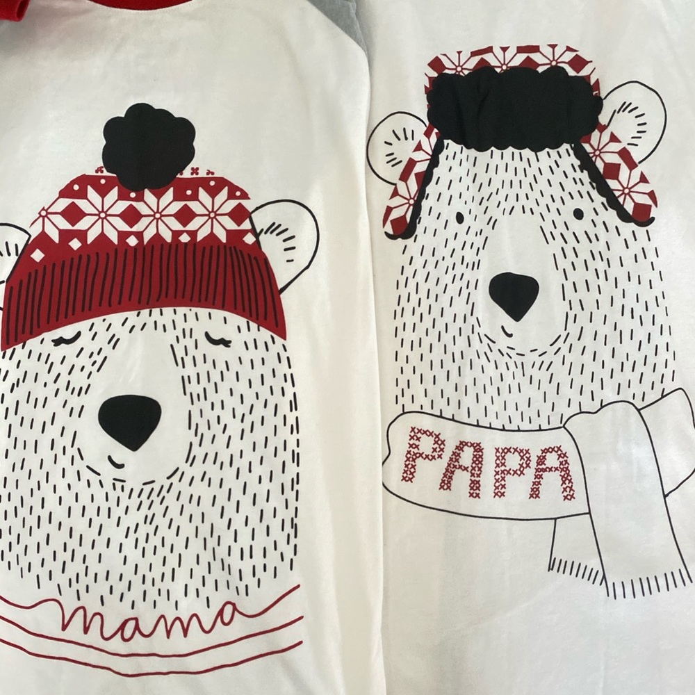 Matching pijama tops